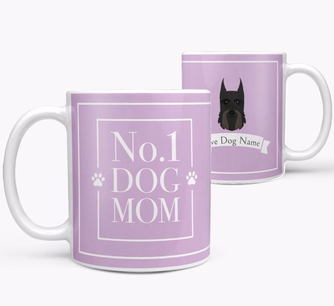 Personalised 'No.1 Mom' Mug from your {breedFullName}